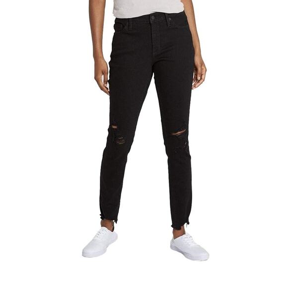 Universal Thread Black Wash Denim Skinny Jeans Women's Size 6/28 Regular - Picture 1 of 9